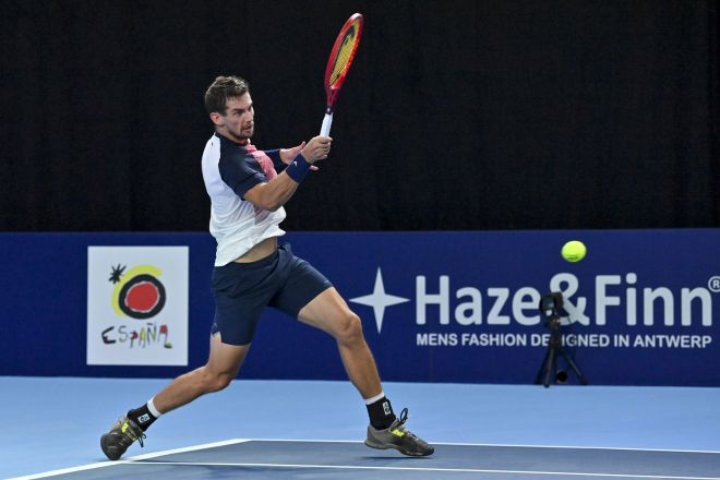 ANTWERP TENNIS EUROPEAN OPEN FIRST ROUND CARBALLES BAENA VS LAAK