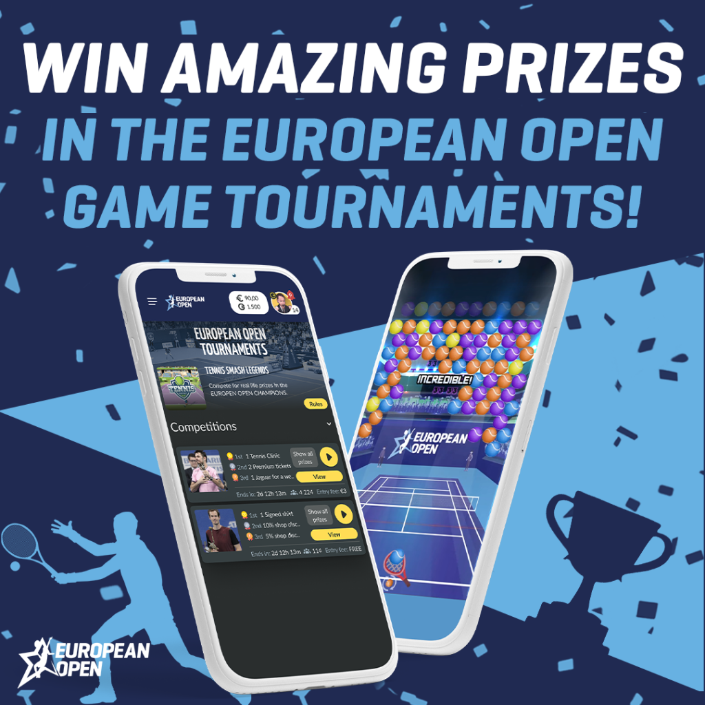 Speel nu de European Open Tournaments game!