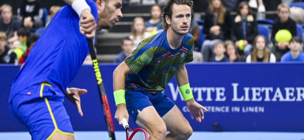 ANTWERP TENNIS EUROPEAN OPEN DOUBLES KOOLHOF-ROJER VS HARRIS-MALISSE