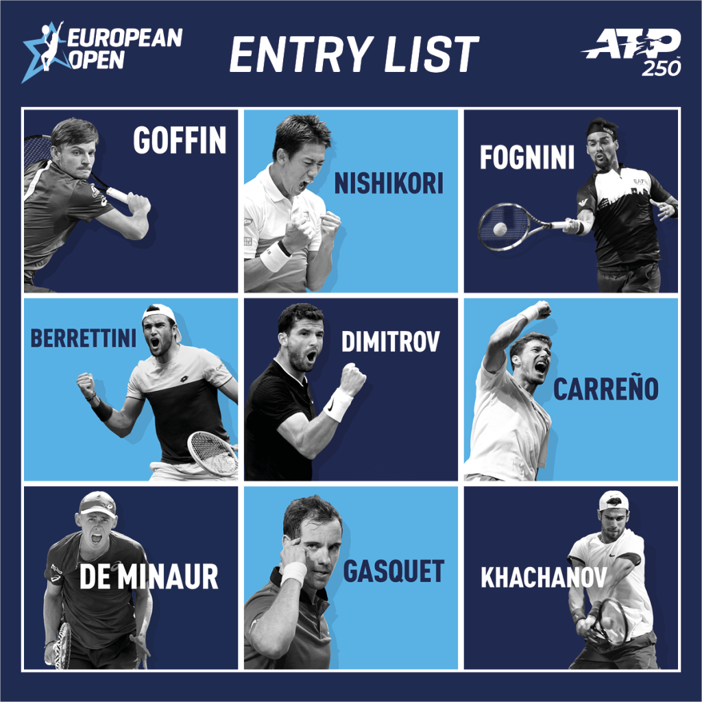 Entry List European Open 2020