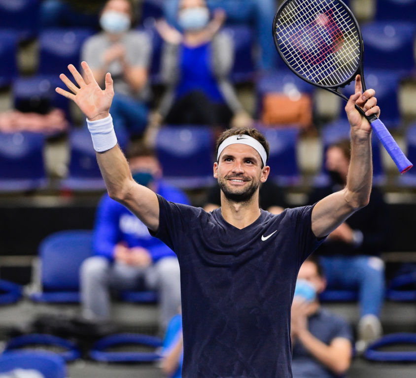 ANTWERP TENNIS EUROPEAN OPEN R2 DIMITROV VS ANDUJAR