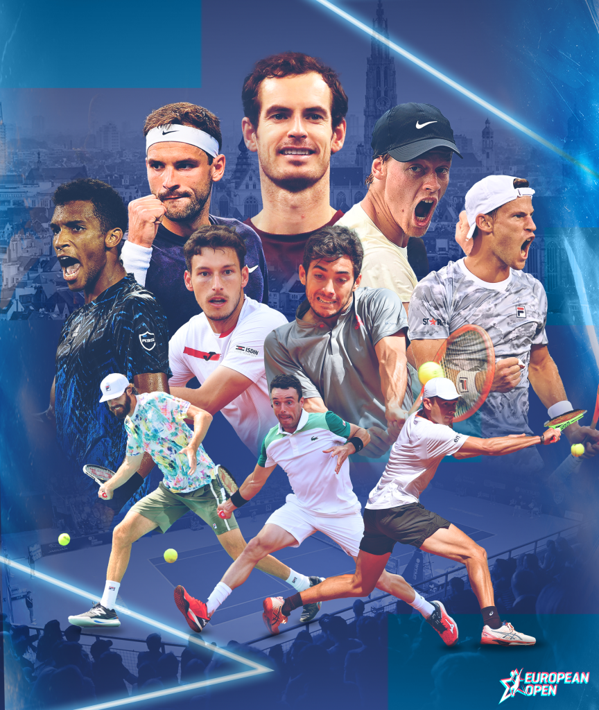 ANDY MURRAY ET 7 TOP 20 JOUEURS ARRIVE À ANVERS !