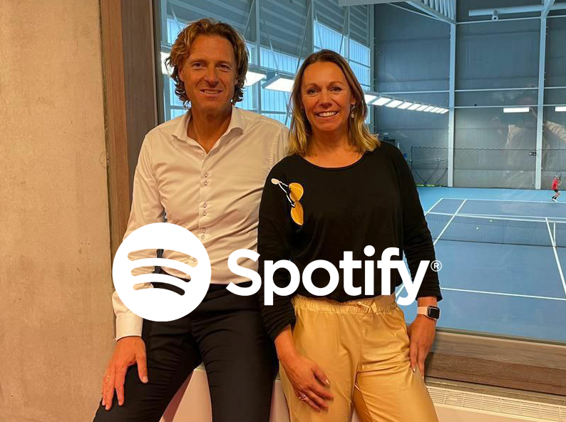 Bekijk de podcast van Dick Norman met Sabine Appelmans op de Spotify van Tennis Vlaanderen