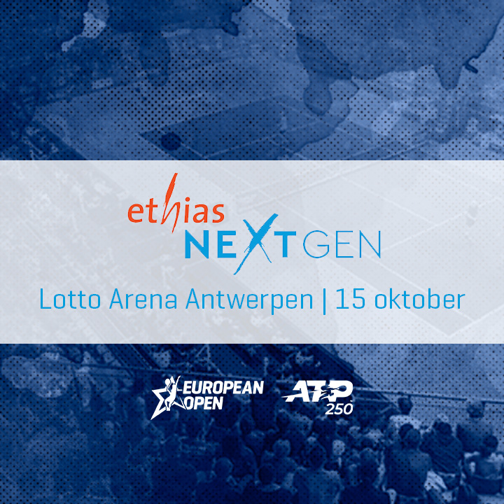 European Open pakt uit met Ethias NextGen Day, een inspiratiedag voor Belgisch tennistalent