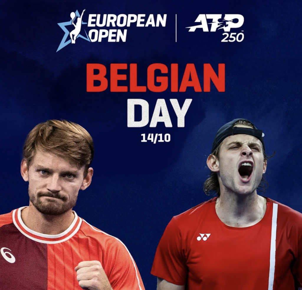 Zizou Bergs et David Goffin: les stars du Belgian Day !