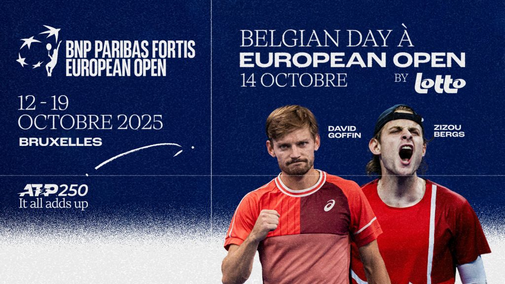 Tu as déjà rêvé de jouer sur le court avec Zizou Bergs ou David Goffin ?