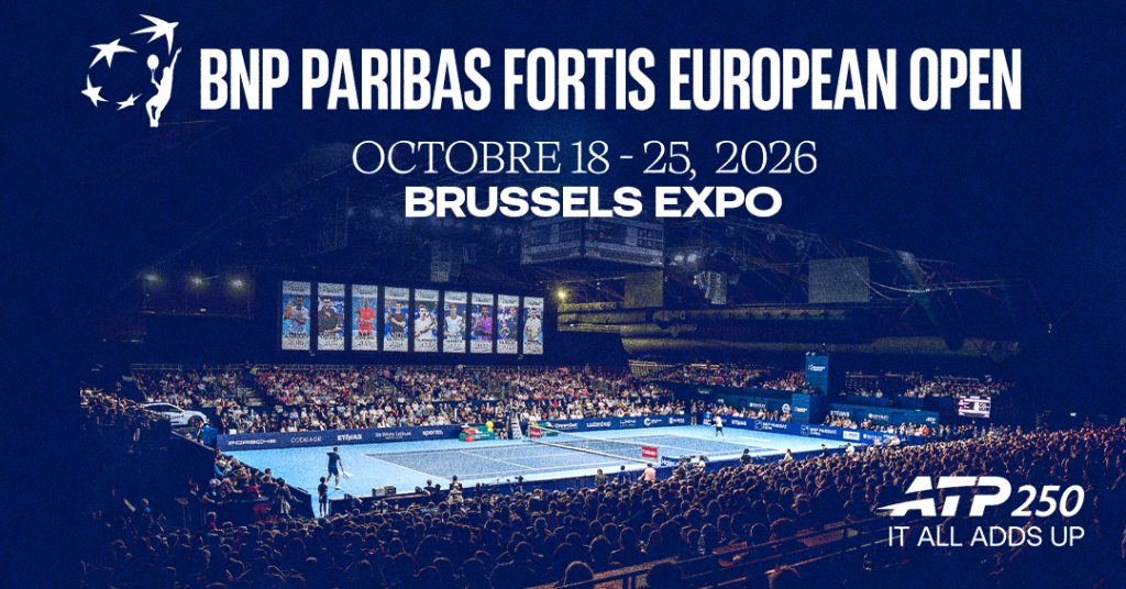 SAVE THE DATE ! La date de la nouvelle édition du BNP Paribas Fortis European Open est fixée !