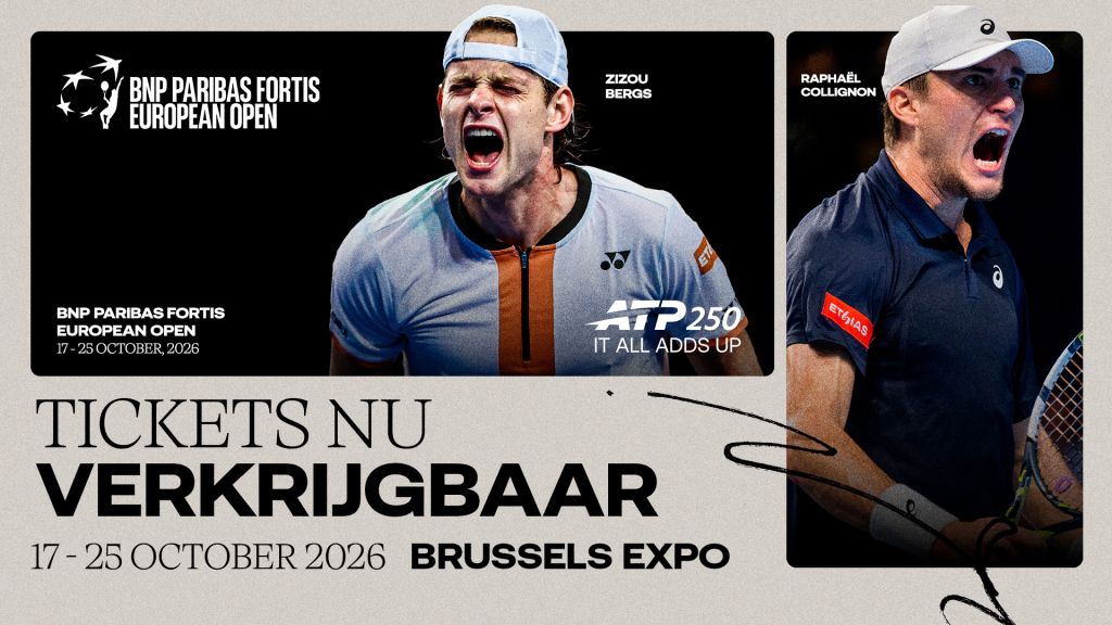 Ticketverkoop BNP Paribas Fortis European Open 2026 gaat van start, Bergs en Collignon bevestigen deelname!