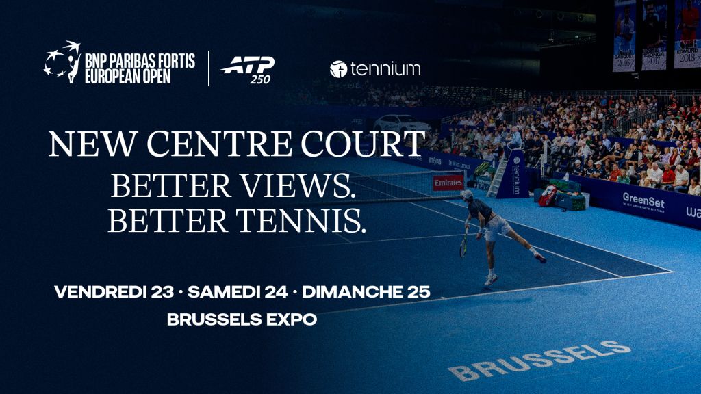 Un tout nouveau Centre Court pour le Finals Weekend du BNP Paribas Fortis European Open